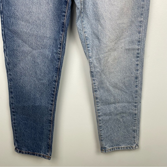 NWT Revice Ying Yang Two Tone Crop Zipper Jeans Vintage Style Size 31 or 10 - Picture 6 of 16